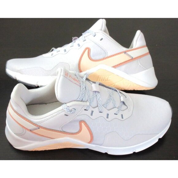 Women's Nike Legend Essential 2 Training Shoes Venice Crimson Sizes NIB - Picture 1 of 5